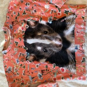 Floral Animal Print Sweatshirt